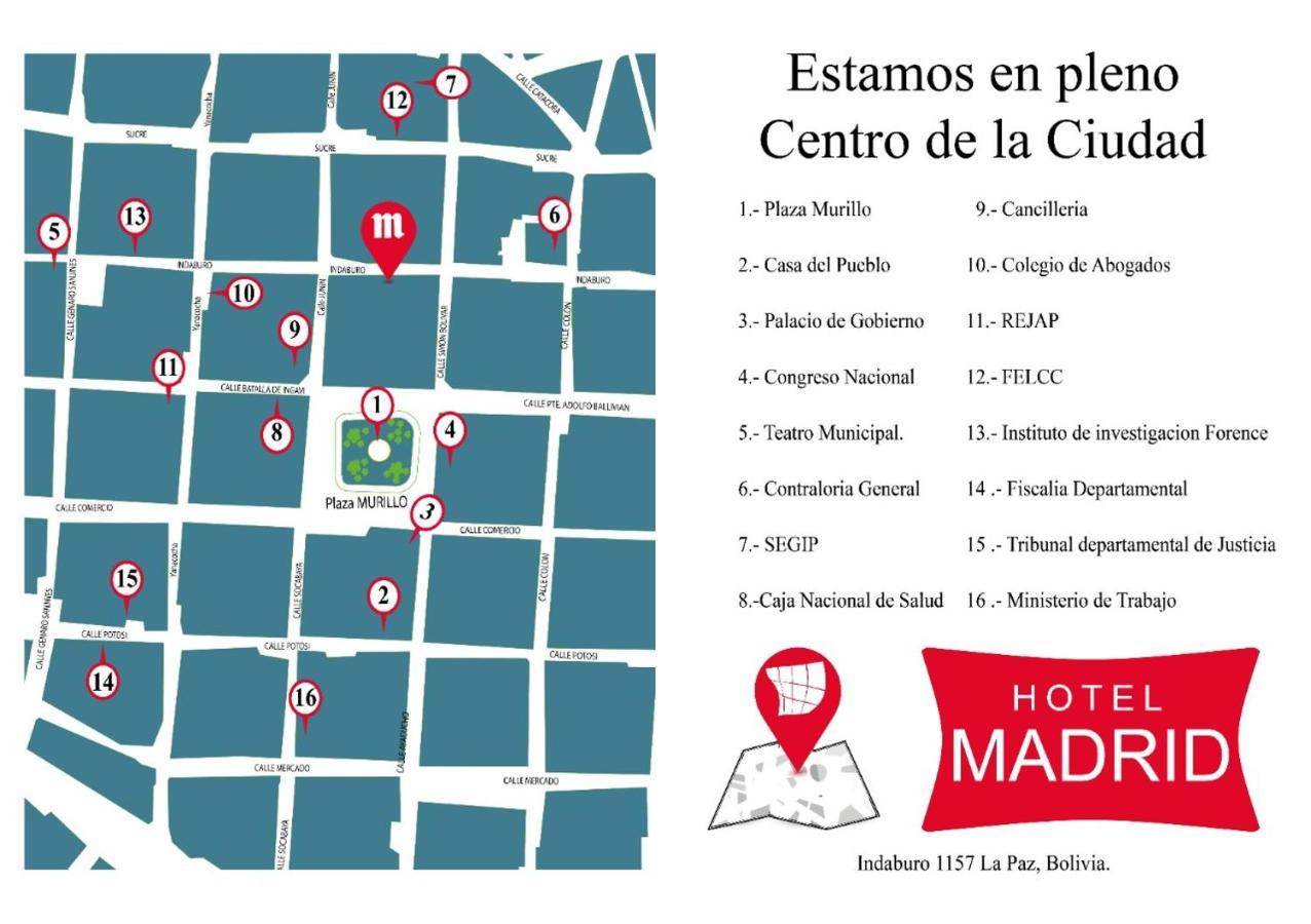 Hotel Madrid 拉巴斯 外观 照片